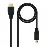 39822-Nanocable CABLE MICRO HDMI V1.4 (ALTA VELOCIDAD / HEC), A/M-D/M, 1.8 M