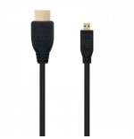 39823-Nanocable CABLE MICRO HDMI V1.4 (ALTA VELOCIDAD / HEC), A/M-D/M, 1.8 M