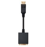 39830-Nanocable CONVERSOR DISPLAYPORT A DVI SINGLE LINK DP/M-DVI/H NEGRO 15 CM