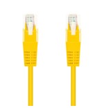 39881-NANOCABLE CABLE RED LATIGUILLO RJ45 CAT.5E UTP AWG24, AMARILLO, 1.0 M (10.20.0101-Y)