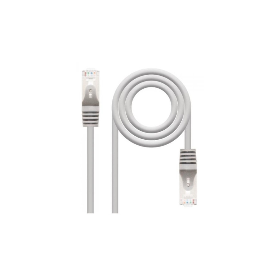 39947-Nanocable CABLE RED LATIGUILLO RJ45 CAT.6 FTP AWG24, 2.0 M