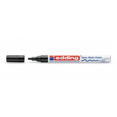 MARCADOR PERMANENTE 1 2MM 751 NEGRO EDDING 751 01