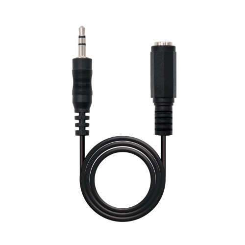 39972-Nanocable 10.24.0201 cable de audio 1,5 m 3,5mm Negro