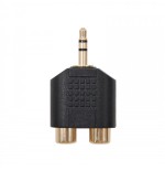 39990-Nanocable 10.27.0015 divisor de audio Negro