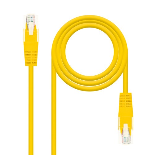 40074-Nanocable 10.20.0403-Y cable de red Amarillo 3 m Cat6 U/UTP (UTP)