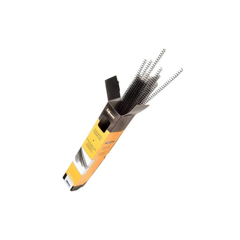 401-PACK 100 ESPIRALES METALICAS 24 MM. NEGRO FELLOWES 5111001 401-PACK 100 ESPIRALES METALICAS 24 MM. NEGRO FELLOWES 5111001