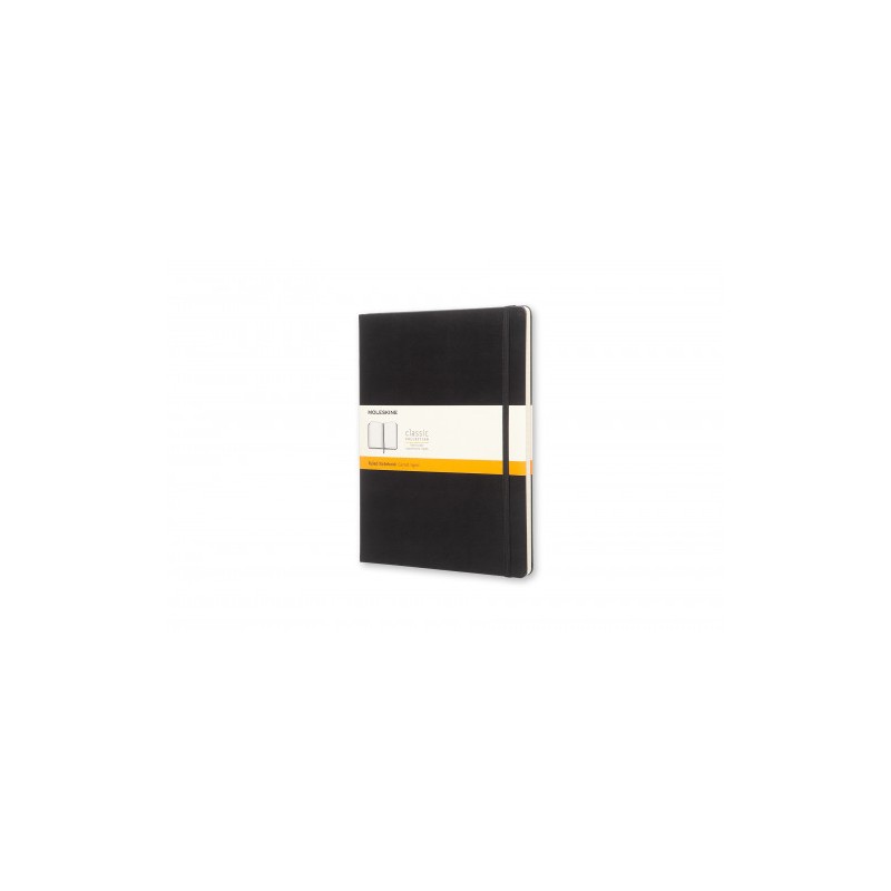 4023-LIBRETA CLASICA TAPA DURA NEGRA XL (19X25CM) RAYAS MOLESKINE QP090