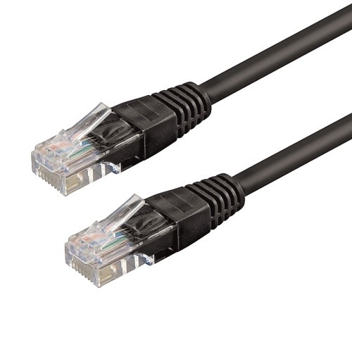 40259-WP WPC-PAT-6U020BL cable de red Negro 2 m Cat6 U/UTP (UTP)