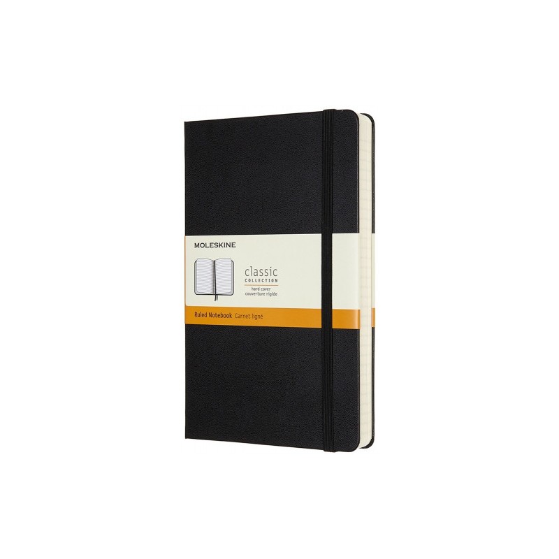 4030-LIBRETA CLASICA MAYOR GROSOR NEGRA L (13X21CM) RAYADA TAPA DURA MOLESKINE QP060EXP 4030-LIBRETA CLASICA MAYOR GROSOR NEGRA L (13X21CM) RAYADA TAPA DURA MOLESKINE QP060EXP