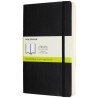 4031-LIBRETA CLASICA MAYOR GROSOR NEGRA L (13X21CM) LISA TAPA BLANDA MOLESKINE QP618EXP