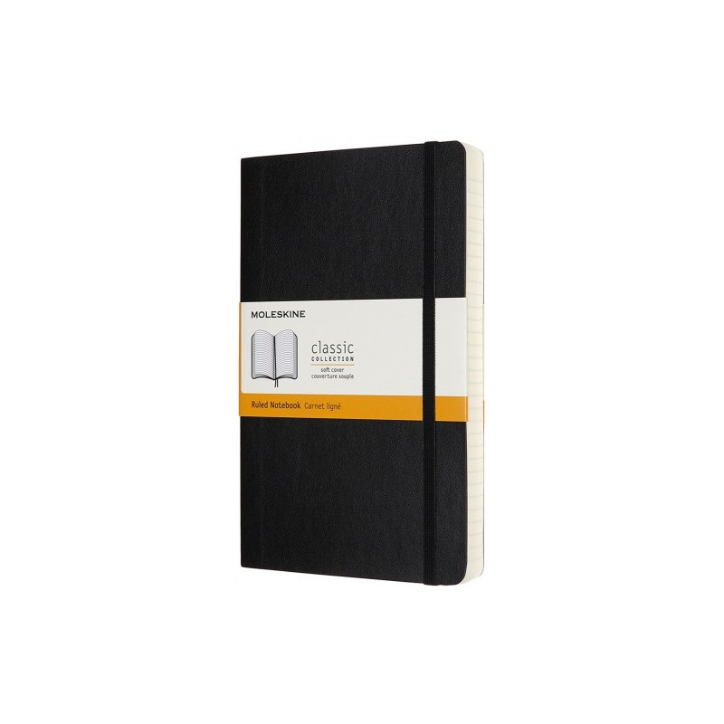 4032-LIBRETA CLASICA MAYOR GROSOR NEGRA L (13X21CM) RAYADA TAPA BLANDA MOLESKINE QP616EXP 4032-LIBRETA CLASICA MAYOR GROSOR NEGRA L (13X21CM) RAYADA TAPA BLANDA MOLESKINE QP616EXP