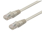 40329-WP WPC-PAT-6U010 cable de red 1 m Cat6 U/UTP (UTP) Gris