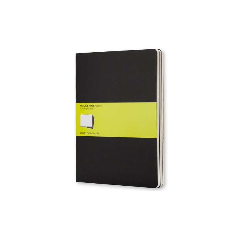 4033-SET DE 3 LIBRETAS CAHIER NEGRAS XL (19X25CM) LISAS MOLESKINE QP323 4033-SET DE 3 LIBRETAS CAHIER NEGRAS XL (19X25CM) LISAS MOLESKINE QP323