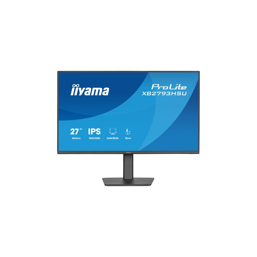 40350-MONITOR IIYAMA PANTALLA PARA PC 68,6 CM (27") 1920 X 1080 PIXELES FULL HD LED PANEL IPS ERGONOMICO HDMI DISPLAYPOR