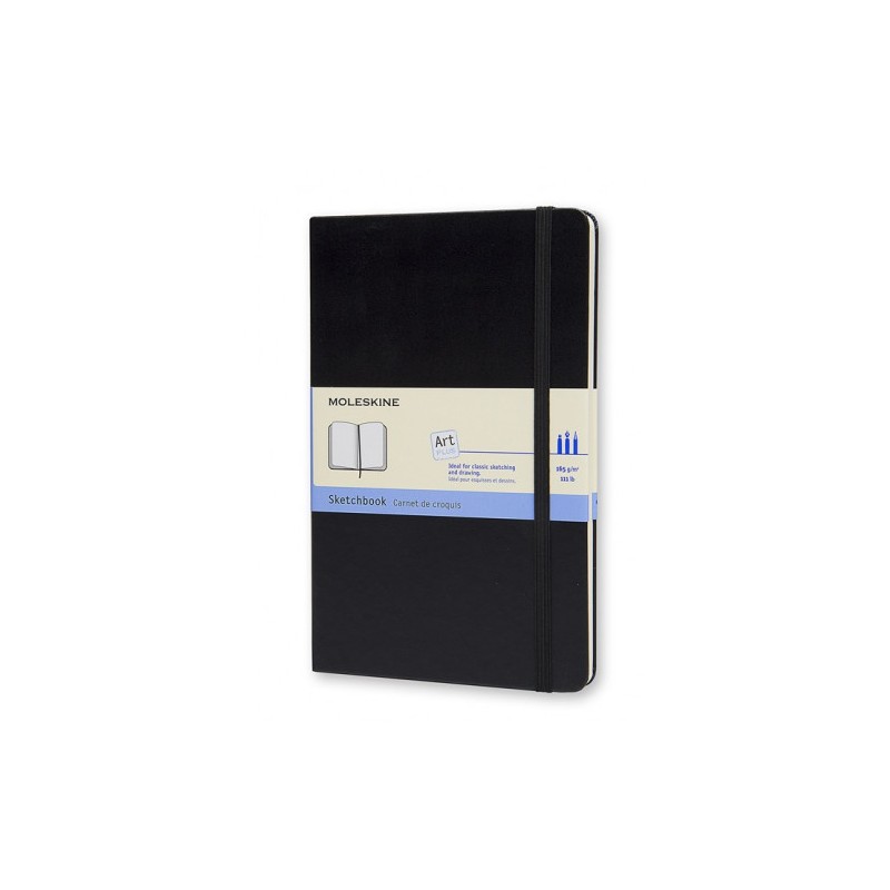 4039-CUADERNO DE BOCETOS NEGRO L (13X21CM) MOLESKINE ARTQP063 4039-CUADERNO DE BOCETOS NEGRO L (13X21CM) MOLESKINE ARTQP063