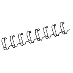 404-PACK 100 WIRES 10 MM. NEGRO FELLOWES 53265