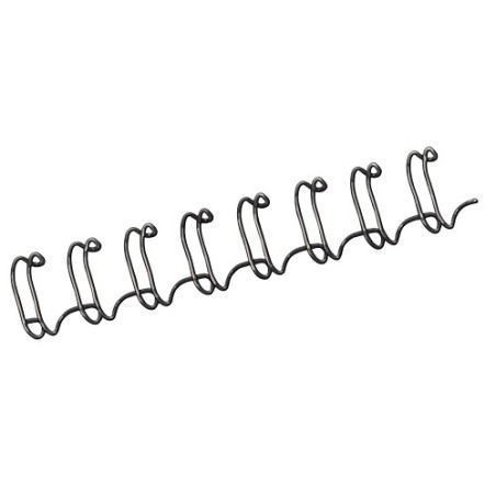 404-PACK 100 WIRES 10 MM. NEGRO FELLOWES 53265