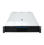 40479-ASUS RS720A-E13-RS8G Socket SP5 Bastidor (2U) Negro, Plata