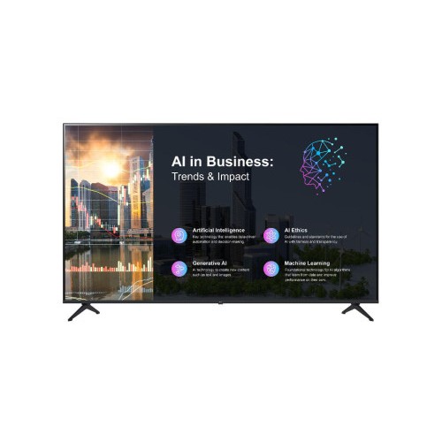 40536-LG (75PK640S0LA) 75" / ULTRA HD 3840 X 2160 / 16X7 / 300 NIT / CONTRASTE ESTATICO 1200 A 1 / VIDA UTIL 30000 HORAS
