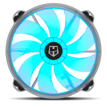 40546-NOX X200-FAN Carcasa del ordenador Ventilador 20 cm Translucido 1 pieza(s)