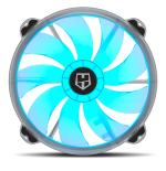 40546-NOX X200-FAN Carcasa del ordenador Ventilador 20 cm Translucido 1 pieza(s)