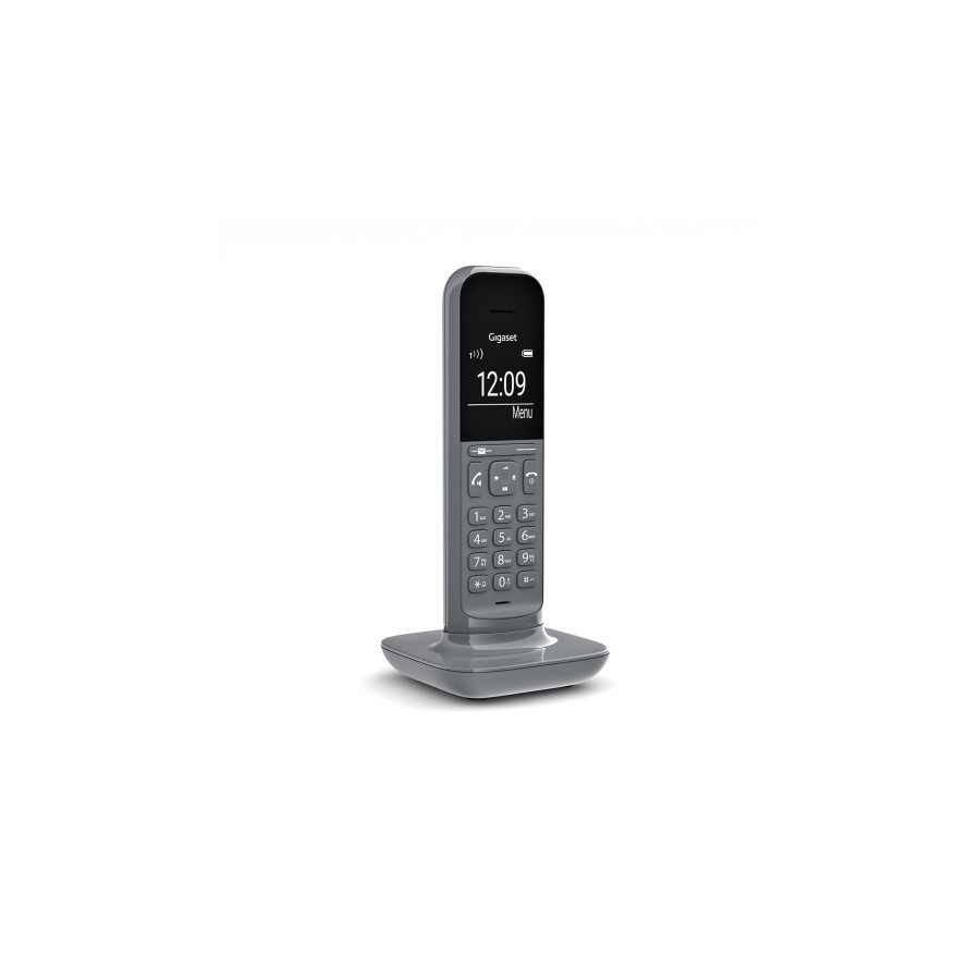 40579-Gigaset CL390 Telefono DECT/analogico Identificador de llamadas Gris