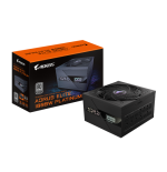 40602-GIGABYTE AORUS ELITE P1000W ICE Fuente de Alimentacion - PCIe 5.0, 80 PLUS Platinum, Diseno completamente modular,