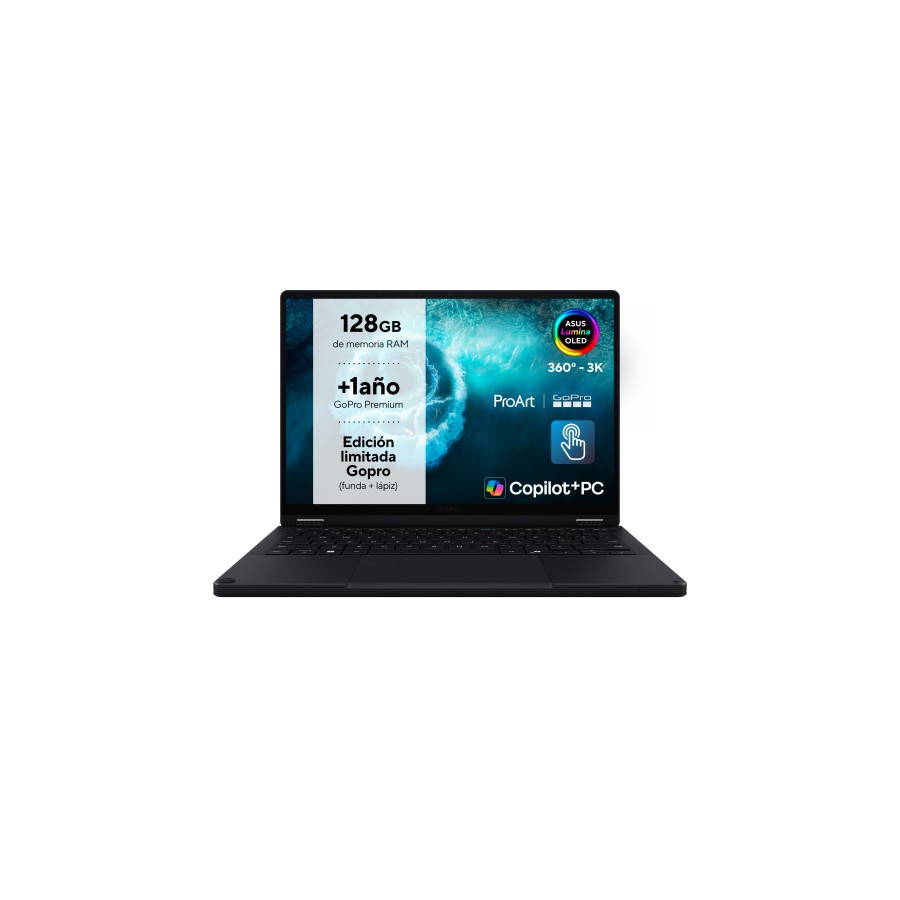 40625-(LT/ECI) PORTATIL ASUS PRO ART HN7306EAC-LX084W (90NB17E1-M001B0) 13.3" OLED, AMD RYZEN AI MAX+, 128GB, 2TB, W11H,