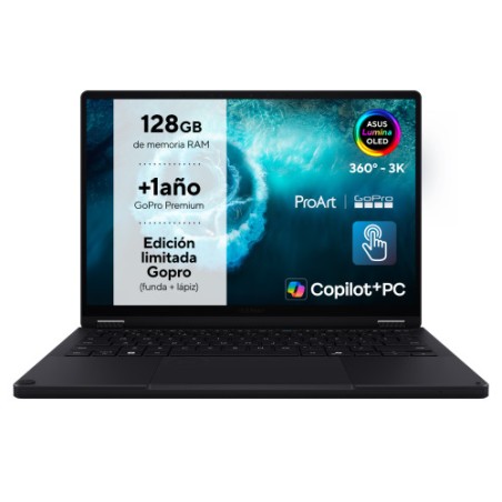 40625-(LT/ECI) PORTATIL ASUS PRO ART HN7306EAC-LX084W (90NB17E1-M001B0) 13.3" OLED, AMD RYZEN AI MAX+, 128GB, 2TB, W11H,
