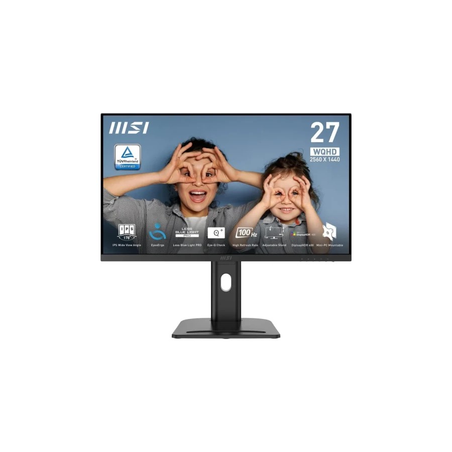 40649-MSI MONITOR PRO MP273Q E14. 27" IPS FLAT. 2560x1440. 144HZ. NEGRO