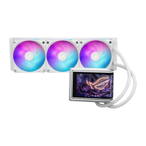 40656-SISTEMA DE REFRIGERACION LIQUIDA ASUS PARA CPU ROG RYUO IV 360 ARGB WHITE EDITION,PANTALLA AMOLED