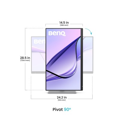 40661-MONITOR BENQ MA270S (9H.LNYLA.TBE) 27" 5120X2880 IPS.70HZ. LED BLACKLIGHT. THUNDERBOLT 4(1M), USB-C