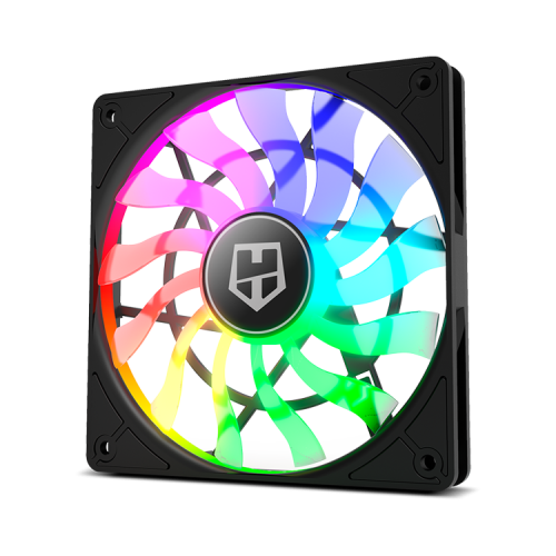 40668-NOX Hummer SLIM FAN Carcasa del ordenador Ventilador 12 cm Translucido 1 pieza(s)