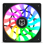 40669-NOX Hummer SLIM FAN Carcasa del ordenador Ventilador 12 cm Translucido 1 pieza(s)