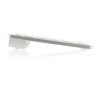 4067-Ewent EW3161 teclado Bluetooth QWERTY Espanol Plata, Blanco