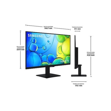 40683-TV SAMSUNG 24" FULL HD F6005 SMART TV (1920 x 1080), 50 HZ, HDR10+, 10W