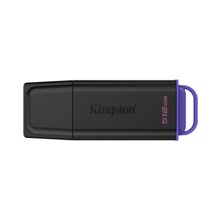 40695-Kingston Technology DataTraveler 512GB Portatil USB 3.2 Gen 1 Exodia Negro + Violeta