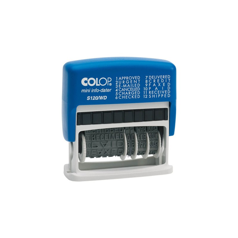 4101-SELLO DE ENTINAJE S 120/WD FORMULA/FECHA 4MM ESPANOL AZUL/NEGRA COLOP 105001 4101-SELLO DE ENTINAJE S 120/WD FORMULA/FECHA 4MM ESPANOL AZUL/NEGRA COLOP 105001