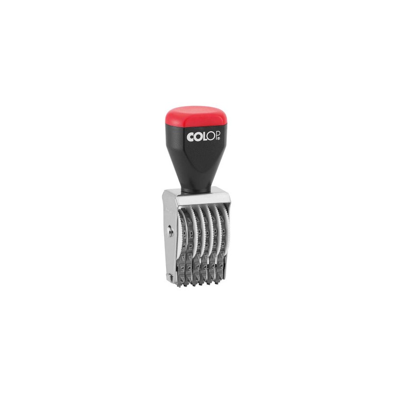 4121-NUMERADOR MANUAL 3MM/6 BANDAS COLOP 108823 4121-NUMERADOR MANUAL 3MM/6 BANDAS COLOP 108823