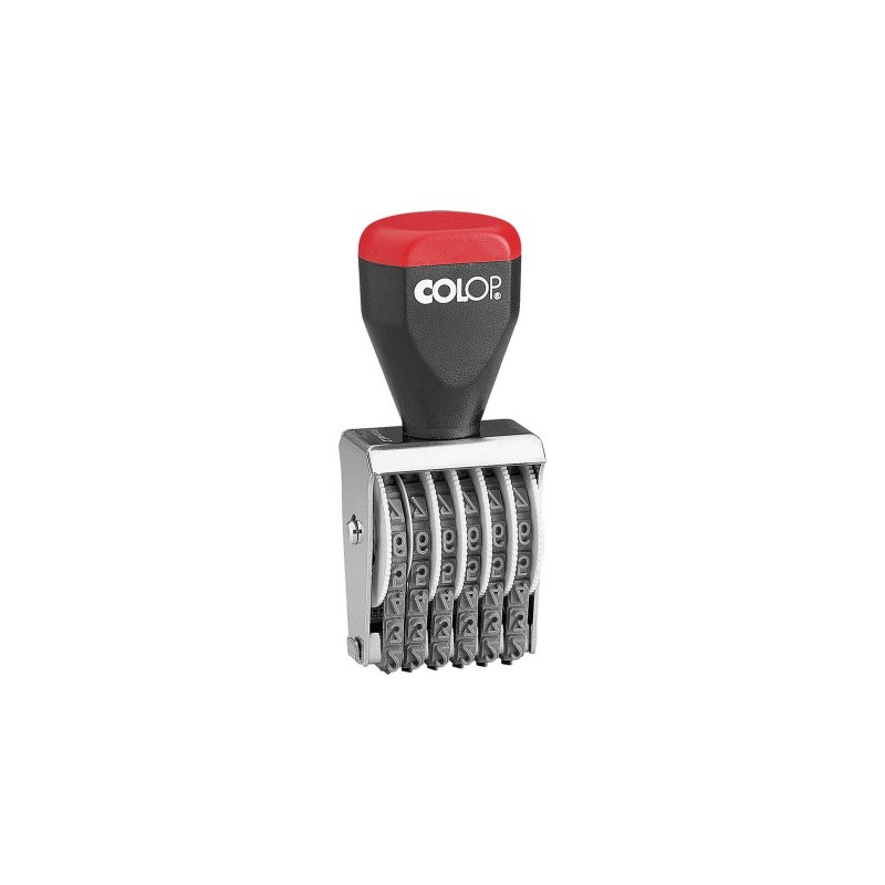 4123-NUMERADOR MANUAL 5MM/6 BANDAS COLOP 108855 4123-NUMERADOR MANUAL 5MM/6 BANDAS COLOP 108855