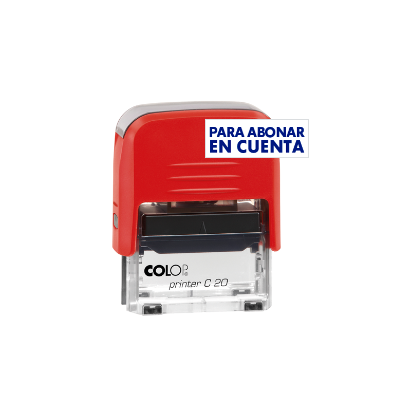 4136-SELLO DE ENTINAJE PRINTER FORMULA PARA ABONAR EN CUENTA COLOP 141686 4136-SELLO DE ENTINAJE PRINTER FORMULA PARA ABONAR EN CUENTA COLOP 141686