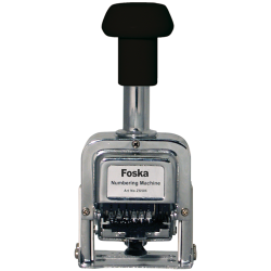 4153-NUMERADOR FOSKA 5 MM 6 BANDAS COLOP NUMF.ZS506