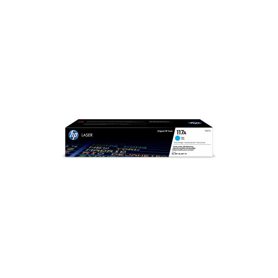 4156-HP 117A TONER HP117A CIAN (W2071A) 4156-HP 117A TONER HP117A CIAN (W2071A)