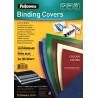 416-PACK 100 PORTADAS SIMIL PIEL A4 250 GR. AZUL FELLOWES 5371305