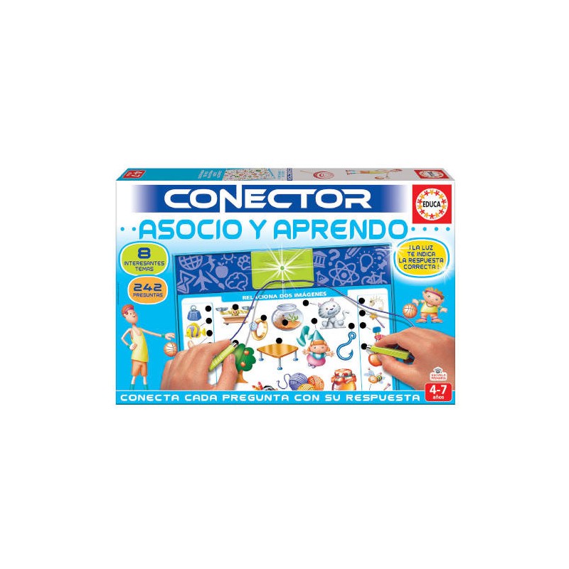 4172-JUEGO CONECTOR ASOCIO Y APRENDO DE 4-7 ANOS EDUCA BORRAS 4172-JUEGO CONECTOR ASOCIO Y APRENDO DE 4-7 ANOS EDUCA BORRAS