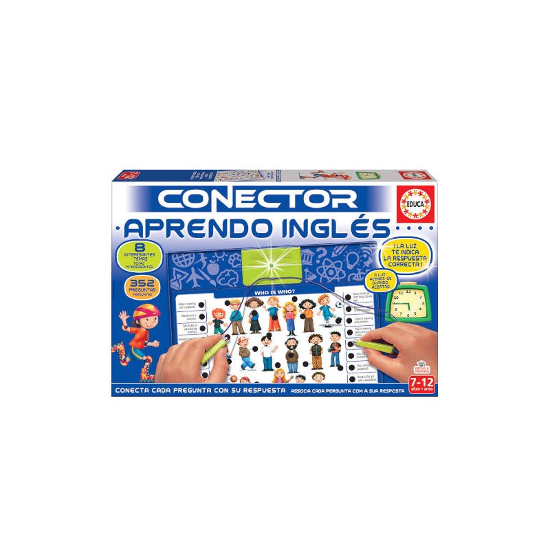 4174-JUEGO CONECTOR APRENDO INGLES DE 7-12 ANOS EDUCA BORRAS 4174-JUEGO CONECTOR APRENDO INGLES DE 7-12 ANOS EDUCA BORRAS