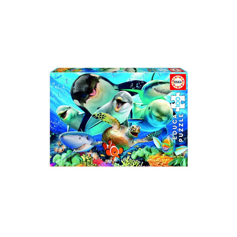 4187-PUZZLE INFANTIL 100 SELFIE BAJO EL AGUA DE 6-8 ANOS EDUCA BORRAS 18062 4187-PUZZLE INFANTIL 100 SELFIE BAJO EL AGUA DE 6-8 ANOS EDUCA BORRAS 18062