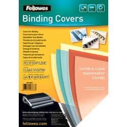 419-PACK 100 PORTADAS POLIPROPILENO 280 MICRAS TRANSLUCIDO FELLOWES 5376503