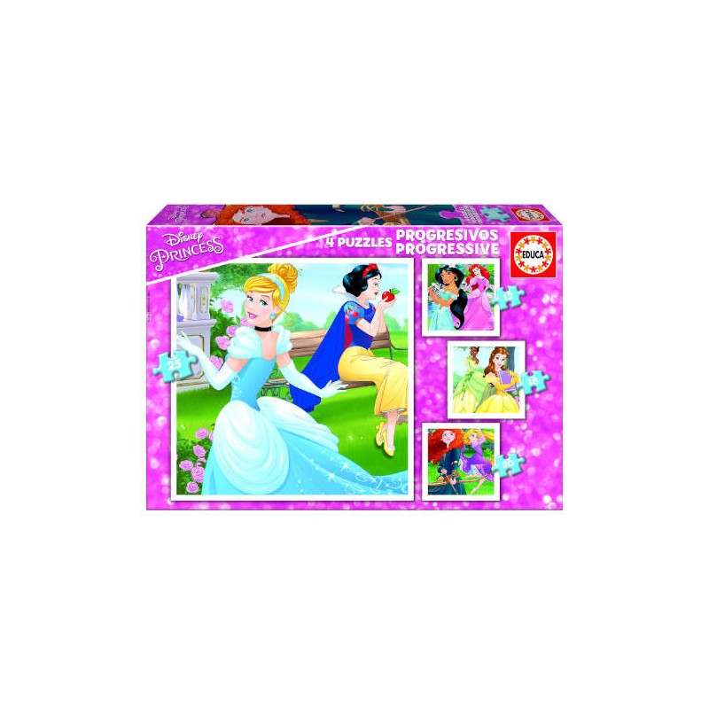 4193-PUZZLE PROGRESIVOS PRINCESAS DISNEY 12-16-20-25 DE 3-5 ANOS EDUCA BORRAS 17166 4193-PUZZLE PROGRESIVOS PRINCESAS DISNEY 12-16-20-25 DE 3-5 ANOS EDUCA BORRAS 17166