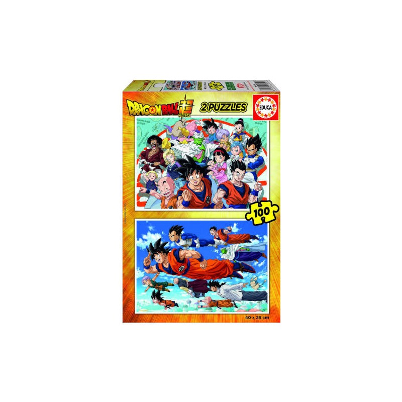 4203-PUZZLE 2x100 DRAGON BALL DE 6-8 ANOS EDUCA BORRAS 18214 4203-PUZZLE 2x100 DRAGON BALL DE 6-8 ANOS EDUCA BORRAS 18214